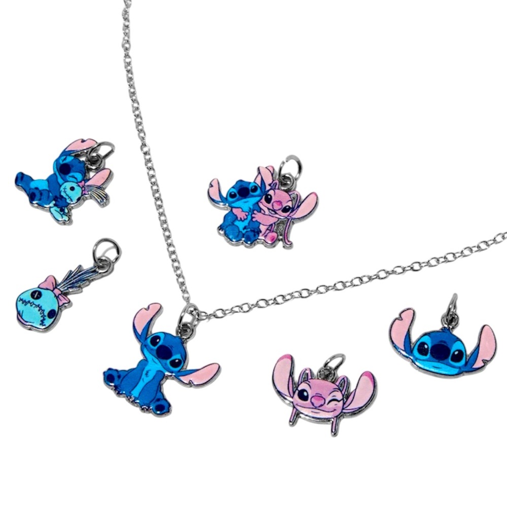 Disney Stitch BFF Charm Necklace Set - NWT